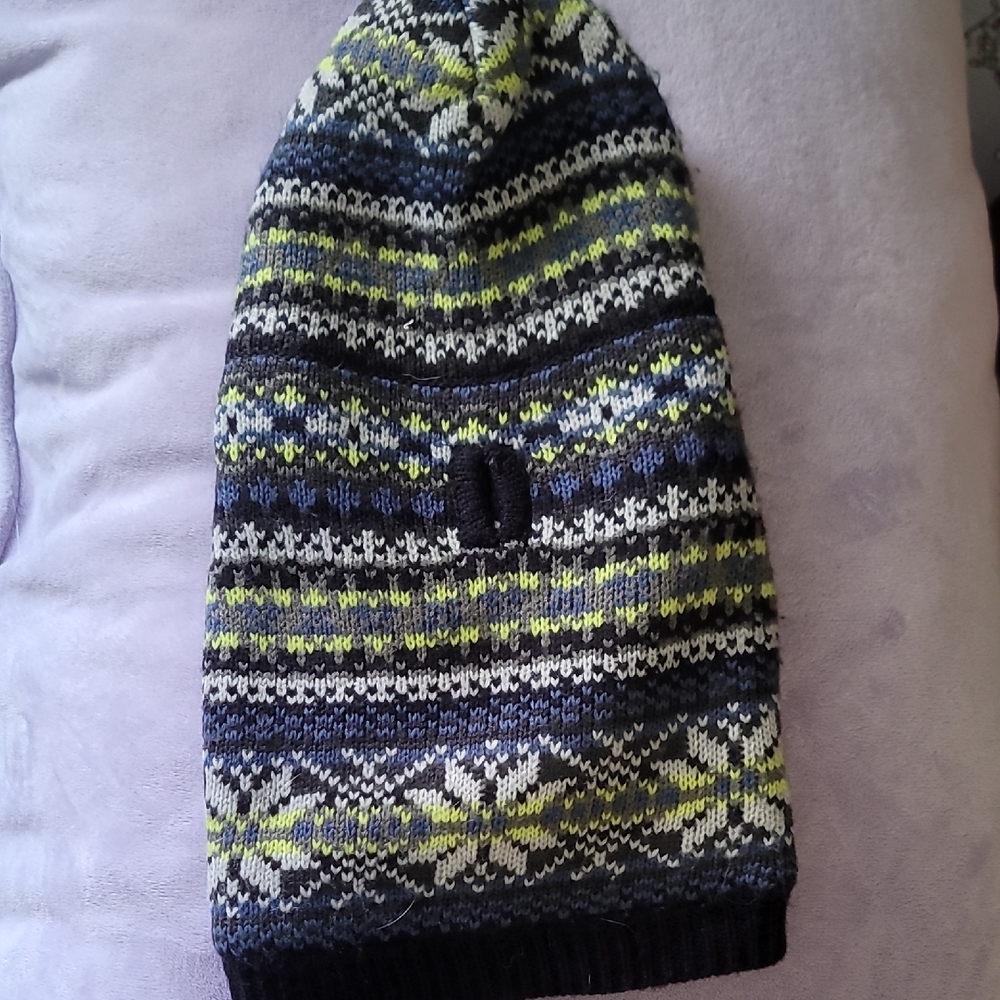 Patterned Knit Beanie